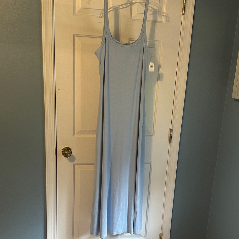 Old Navy Light Blue Maxi Dress
